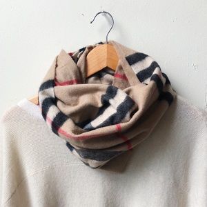 Burberry Classic Check Infinity Scarf